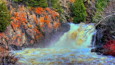  Chutes du Bic. Qu?bec. Canada.