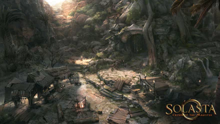 video game Solasta: Crown of the Magister HD Desktop Wallpaper | Background Image