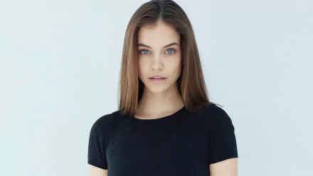 portrait blue eyes brunette Hungarian model Celebrity Barbara Palvin HD Desktop Wallpaper | Background Image