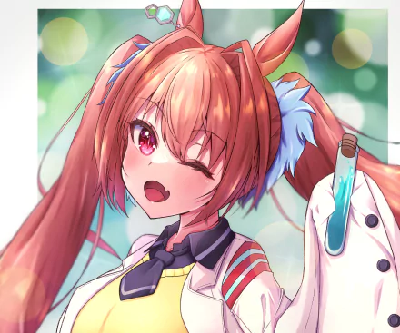 Daiwa Scarlet Anime Uma Musume: Pretty Derby HD Desktop Wallpaper | Background Image