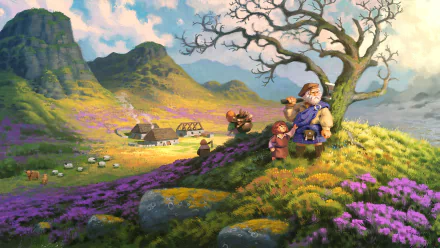 video game Clanfolk HD Desktop Wallpaper | Background Image