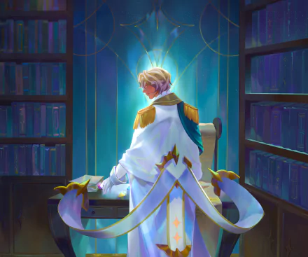 Clotted Cream Cookie (Cookie Run) video game COOKIE RUN: KINGDOM HD Desktop Wallpaper | Background Image