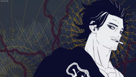Yami Sukehiro Anime Black Clover HD Desktop Wallpaper | Background Image