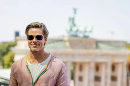 Celebrity Brad Pitt HD Desktop Wallpaper | Background Image