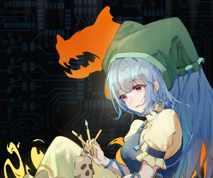 Haniyasushin Keiki Anime Touhou HD Desktop Wallpaper | Background Image