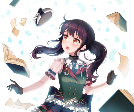 Futaba Tsukushi Anime BanG Dream! Girls Band Party! HD Desktop Wallpaper | Background Image