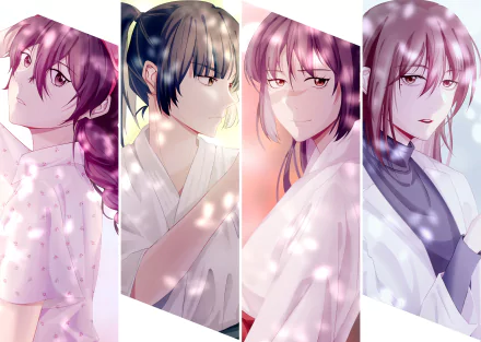 Shoko Ieiri Utahime Iori Maki Zenin Riko Amanai Anime Jujutsu Kaisen HD Desktop Wallpaper | Background Image