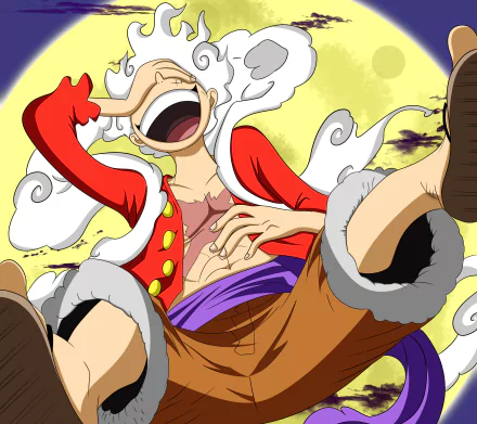 Gear 5 (One Piece) Monkey D. Luffy Anime One Piece HD Desktop Wallpaper | Background Image