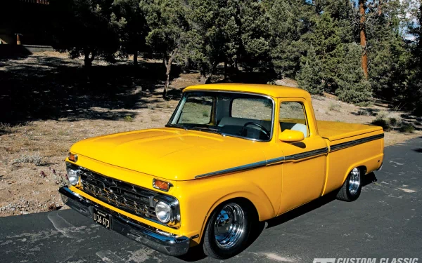 vehicle Ford F-100 HD Desktop Wallpaper | Background Image