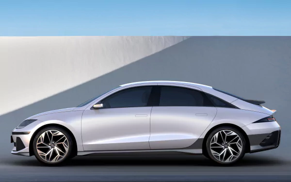vehicle Hyundai IONIQ 6 HD Desktop Wallpaper | Background Image