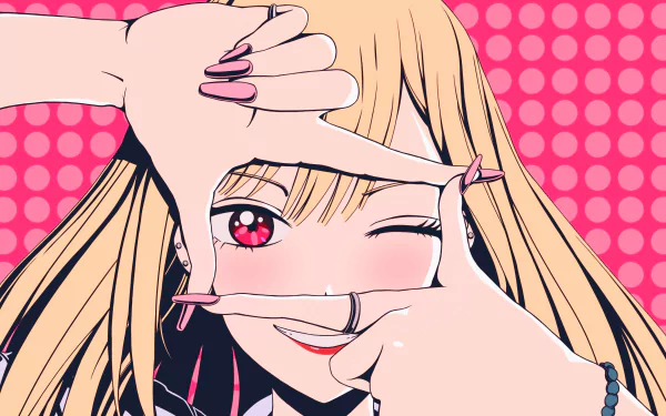 Marin Kitagawa Anime My Dress-Up Darling HD Desktop Wallpaper | Background Image