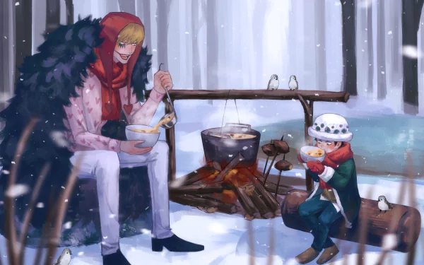 Trafalgar Law Donquixote Rosinante (Corazon) Anime One Piece HD Desktop Wallpaper | Background Image