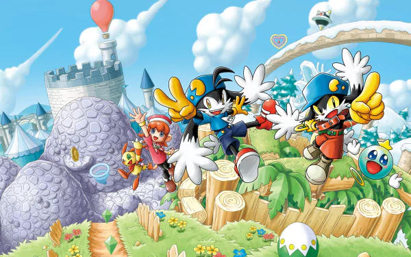 video game Klonoa: Phantasy Reverie Series HD Desktop Wallpaper | Background Image