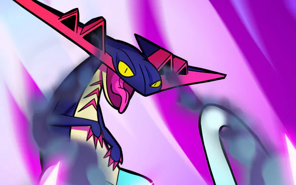 Dragapult (Pokémon) video game Pokémon: Sword and Shield HD Desktop Wallpaper | Background Image