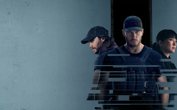 Constance Wu Taylor Kitsch Chris Pratt TV Show The Terminal List HD Desktop Wallpaper | Background Image