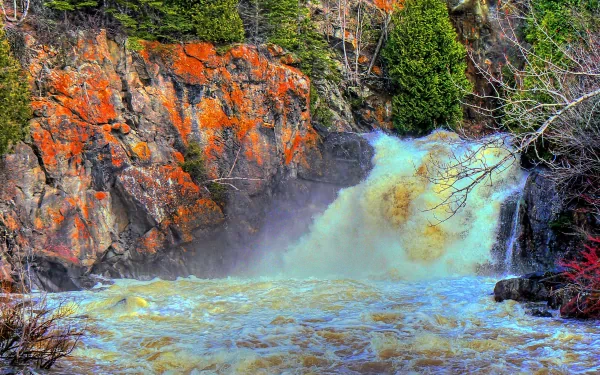  Chutes du Bic. Qu?bec. Canada.