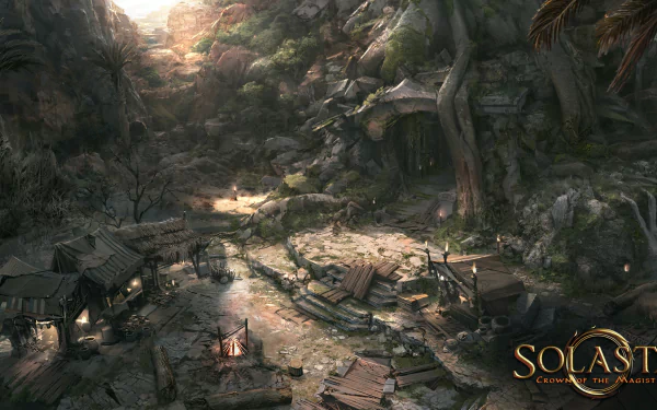 video game Solasta: Crown of the Magister HD Desktop Wallpaper | Background Image