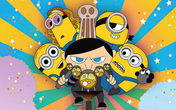 movie Minions: The Rise of Gru HD Desktop Wallpaper | Background Image