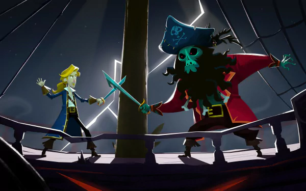 pirate video game Return to Monkey Island HD Desktop Wallpaper | Background Image