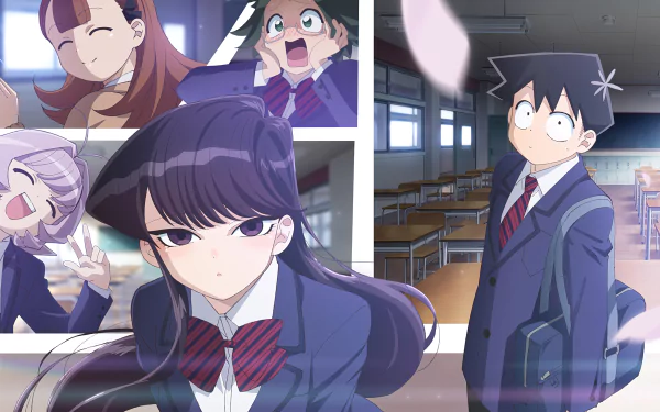 Tadano Hitohito Komi Shouko Anime Komi Can't Communicate HD Desktop Wallpaper | Background Image