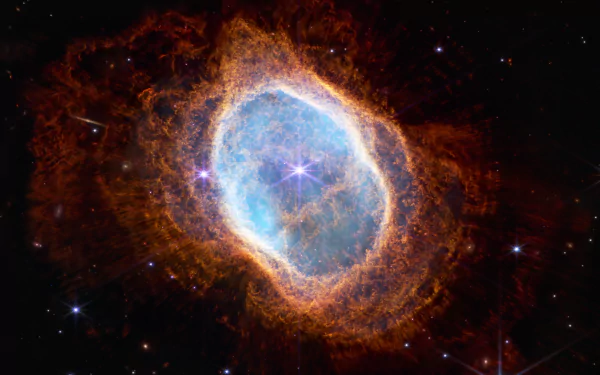  Southern Ring Nebula by James Webb