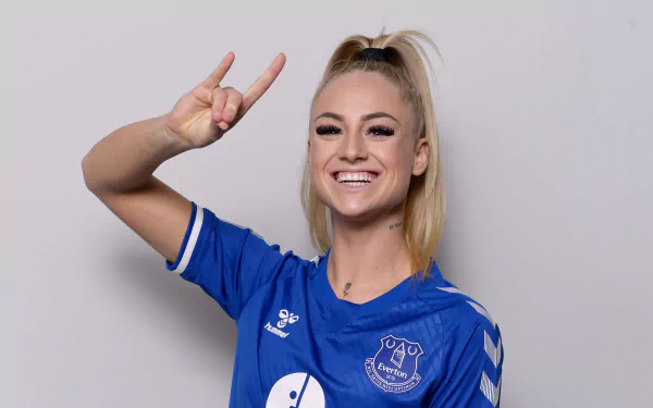 Switzerland Everton F.C. soccer Alisha Lehmann Sports HD Desktop Wallpaper | Background Image