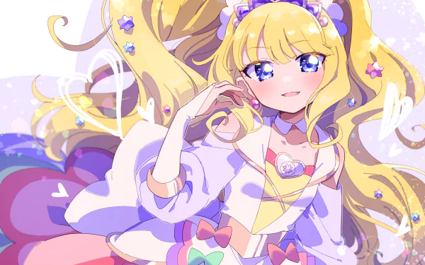 Kasai Amane Cure Finale Anime Delicious Party Precure HD Desktop Wallpaper | Background Image