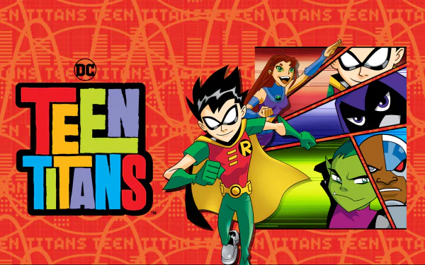 Raven (DC Comics) Cyborg (DC Comics) Beast Boy Starfire (DC Comics) Robin (DC Comics) TV Show Teen Titans HD Desktop Wallpaper | Background Image