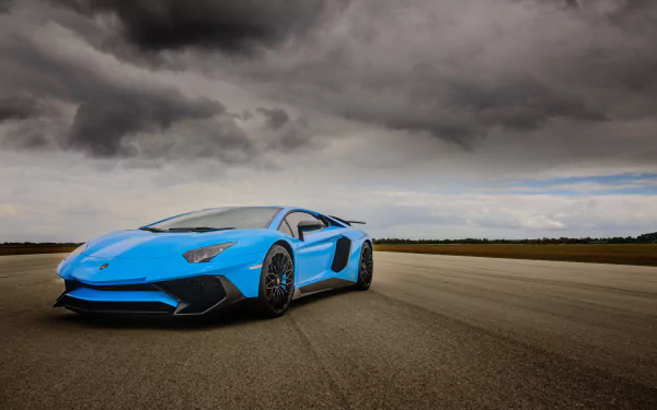 Lamborghini Aventador LP750-4 SV vehicle Lamborghini Aventador SV HD Desktop Wallpaper | Background Image