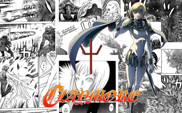 Clare (Claymore) manga sword Anime Claymore HD Desktop Wallpaper | Background Image