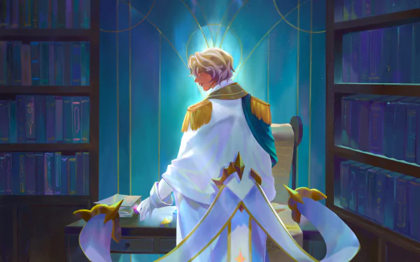 Clotted Cream Cookie (Cookie Run) video game COOKIE RUN: KINGDOM HD Desktop Wallpaper | Background Image