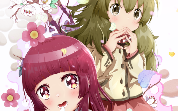 Anime Crossover Yaeka Sakuragi Itsuka Yukihira HD Wallpaper | Background Image