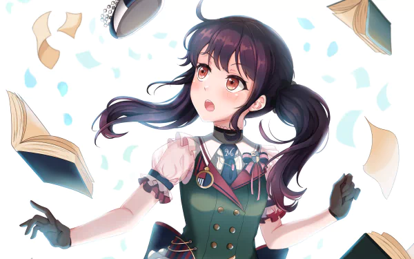 Futaba Tsukushi Anime BanG Dream! Girls Band Party! HD Desktop Wallpaper | Background Image