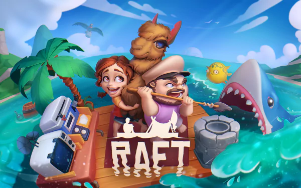 video game raft HD Desktop Wallpaper | Background Image