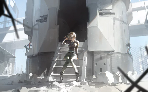 Suzuha Amane Anime Steins;Gate HD Desktop Wallpaper | Background Image