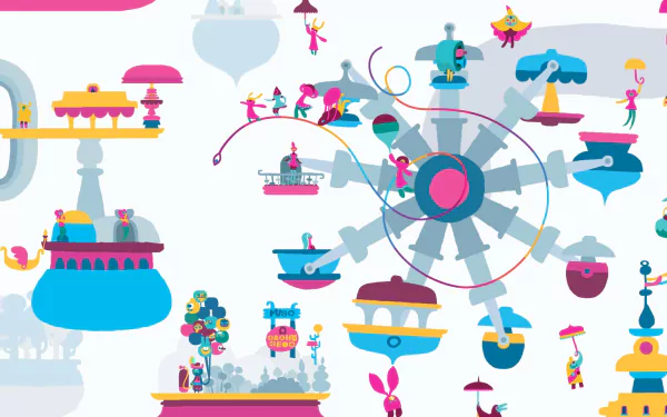 video game Hohokum HD Desktop Wallpaper | Background Image