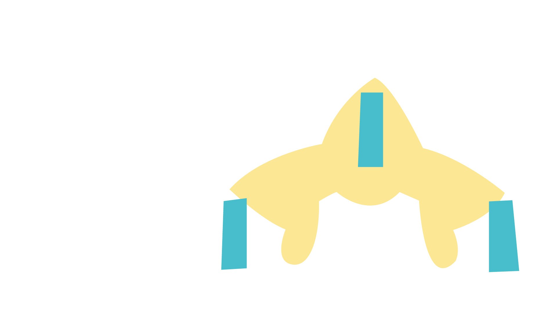HD PC desktop wallpaper featuring the legendary Pokémon Jirachi in an anime-style illustration from Pokémon.