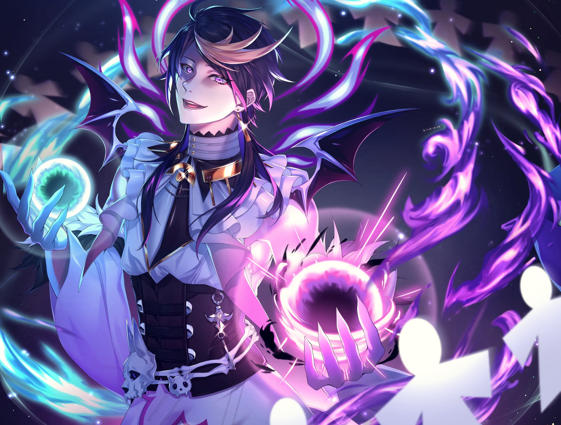 Download Luxiem Shu Yamino Anime Virtual Youtuber HD Wallpaper