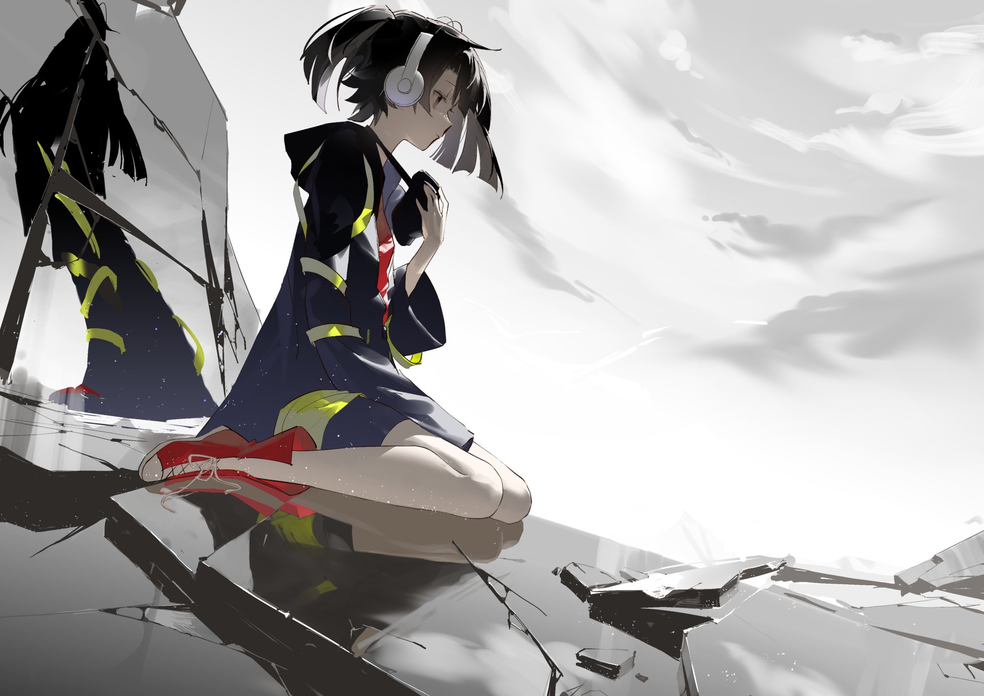 Download Takane 'Ene' Enomoto Anime Kagerou Project 4k Ultra HD Wallpaper