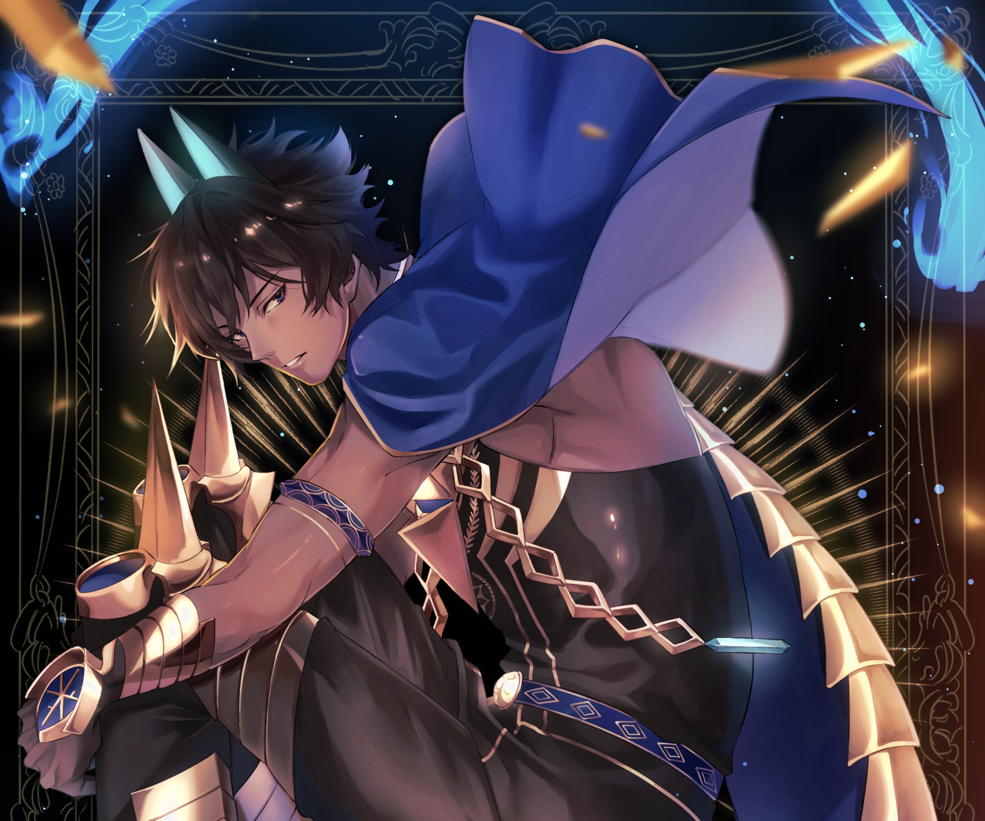 Download Arjuna Alter Berserker (Fate/Grand Order) Anime Fate/Grand Order HD Wallpaper