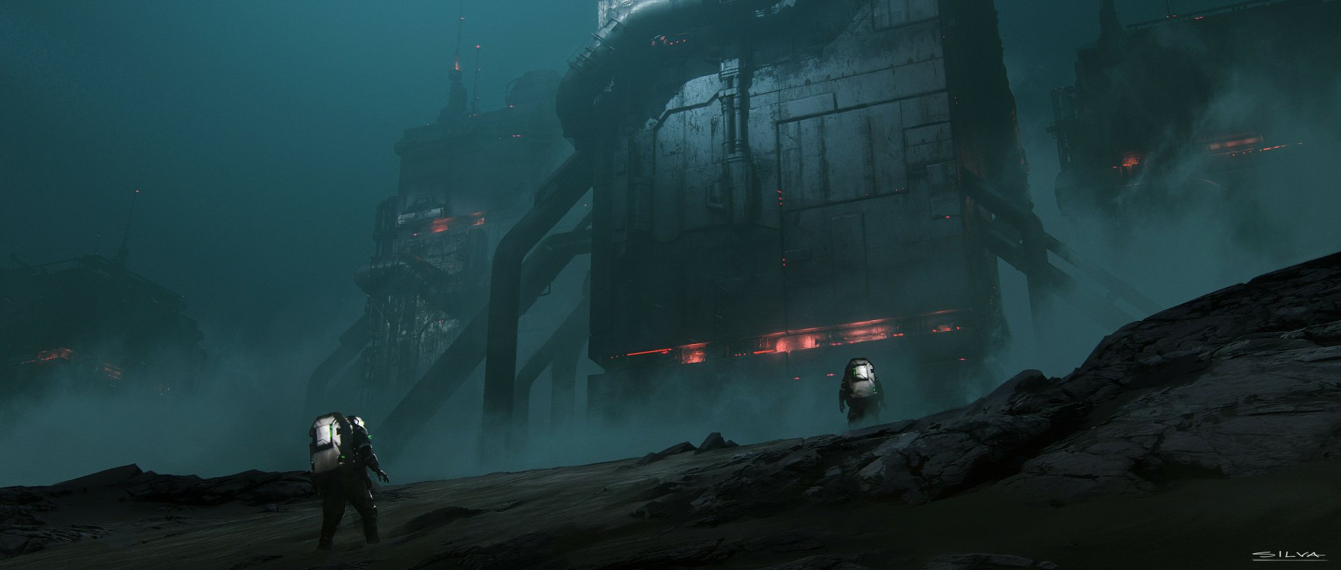 Download Sci Fi Building HD Wallpaper by Fernando Silva