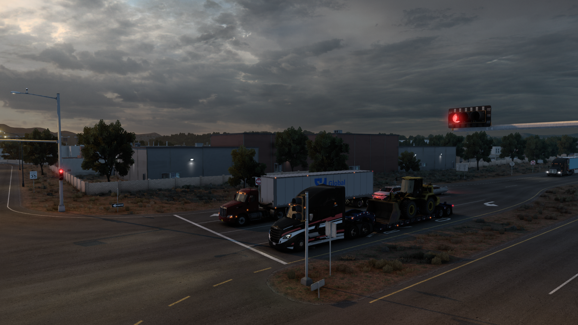 Download Freightliner Cascadia Video Game American Truck Simulator HD Wallpaper by ArthurDwayne