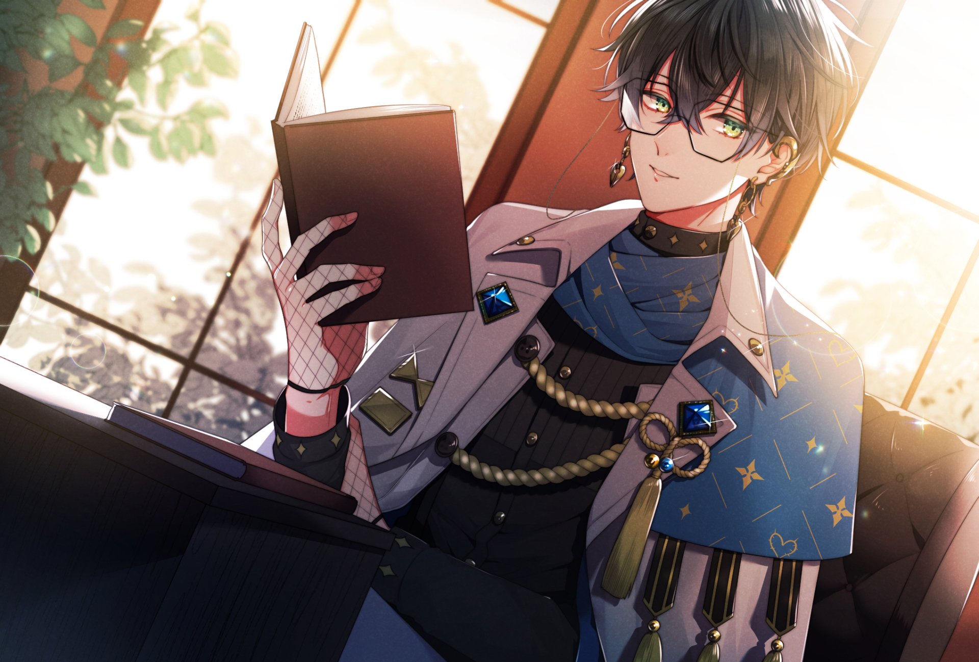 Download Luxiem Ike Eveland Anime Virtual Youtuber HD Wallpaper