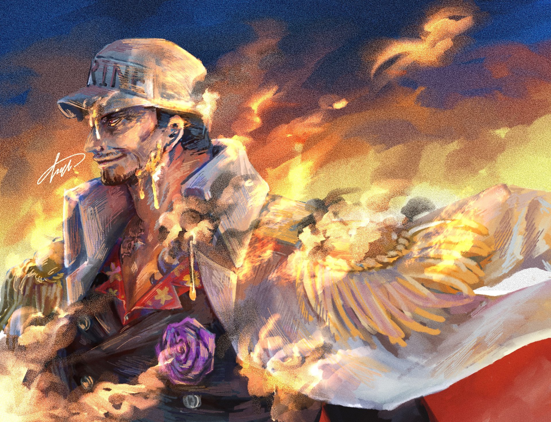 Download Akainu (One Piece) Anime One Piece HD Wallpaper by 楮楓