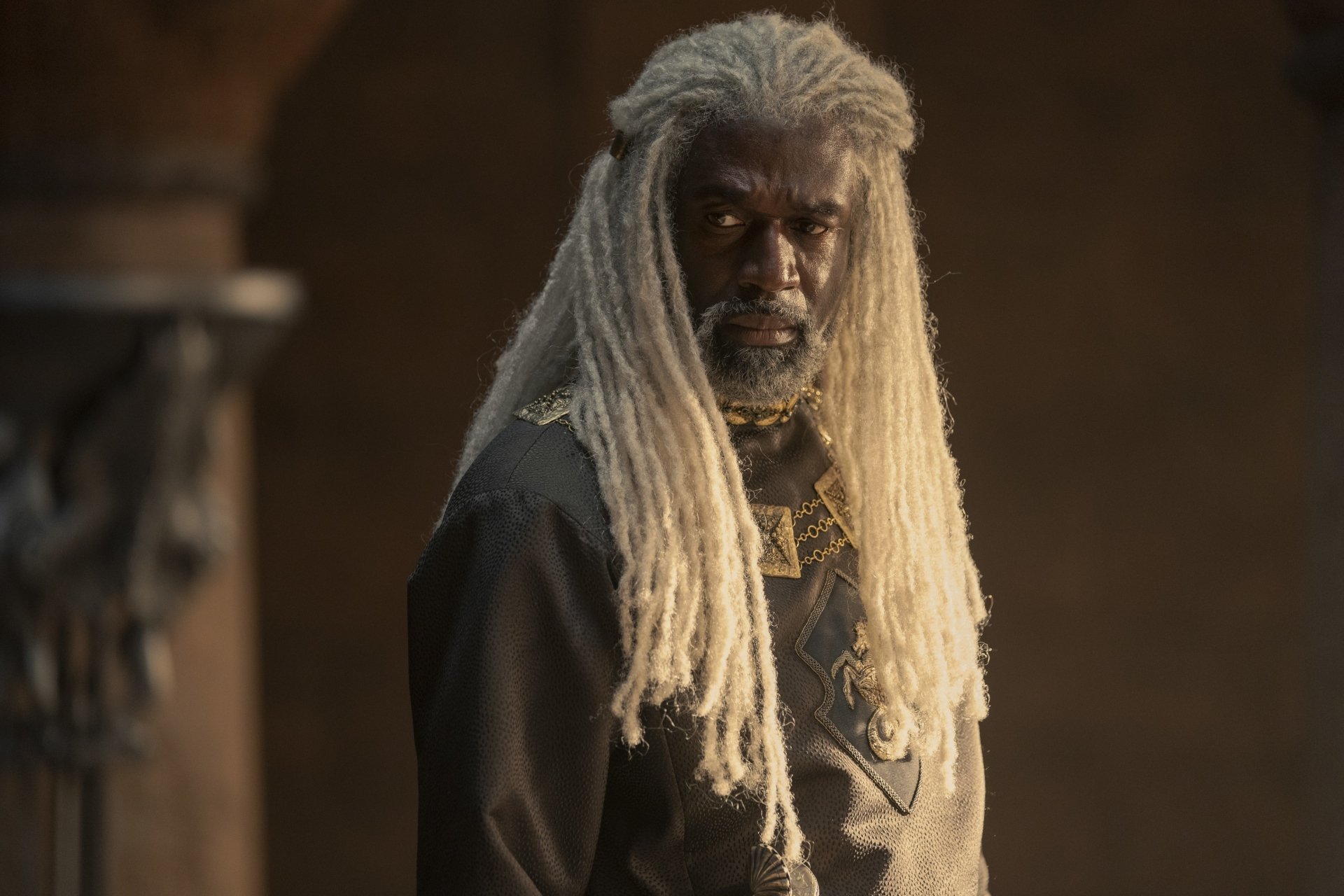 Download Corlys Velaryon Steve Toussaint TV Show House Of The Dragon 4k Ultra HD Wallpaper