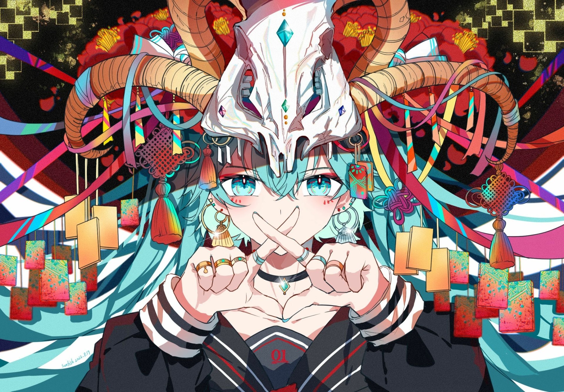 Download Hatsune Miku Anime Vocaloid HD Wallpaper