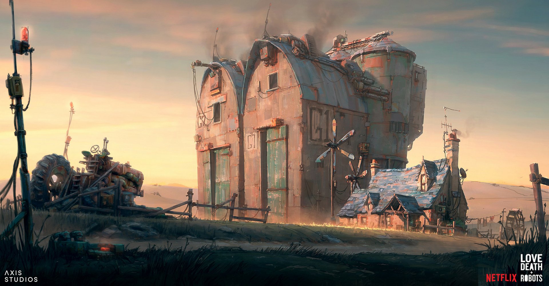 Download TV Show Love Death & Robots HD Wallpaper by Hamish Frater