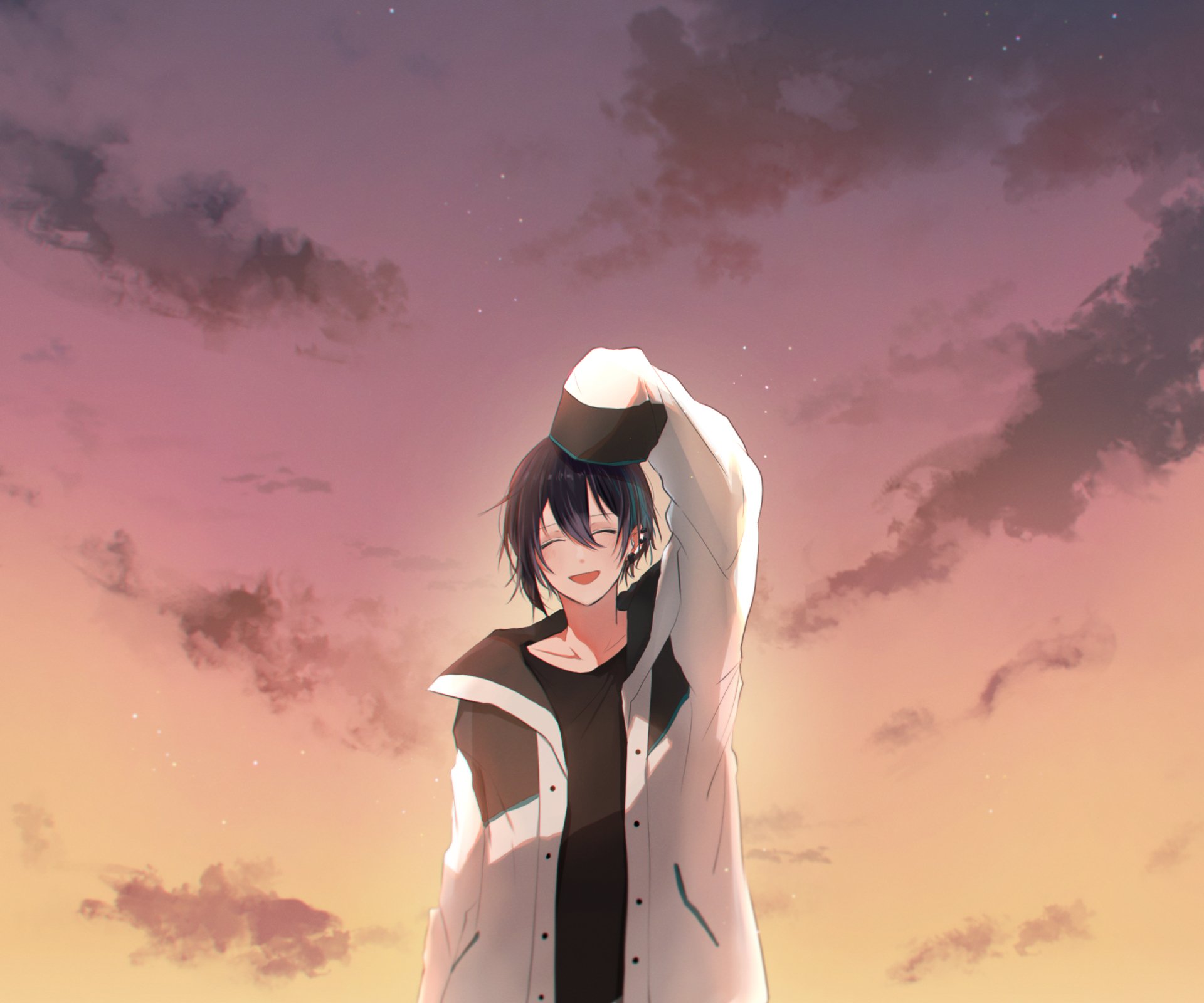 Download Mayuzumi Kai Anime Virtual Youtuber HD Wallpaper