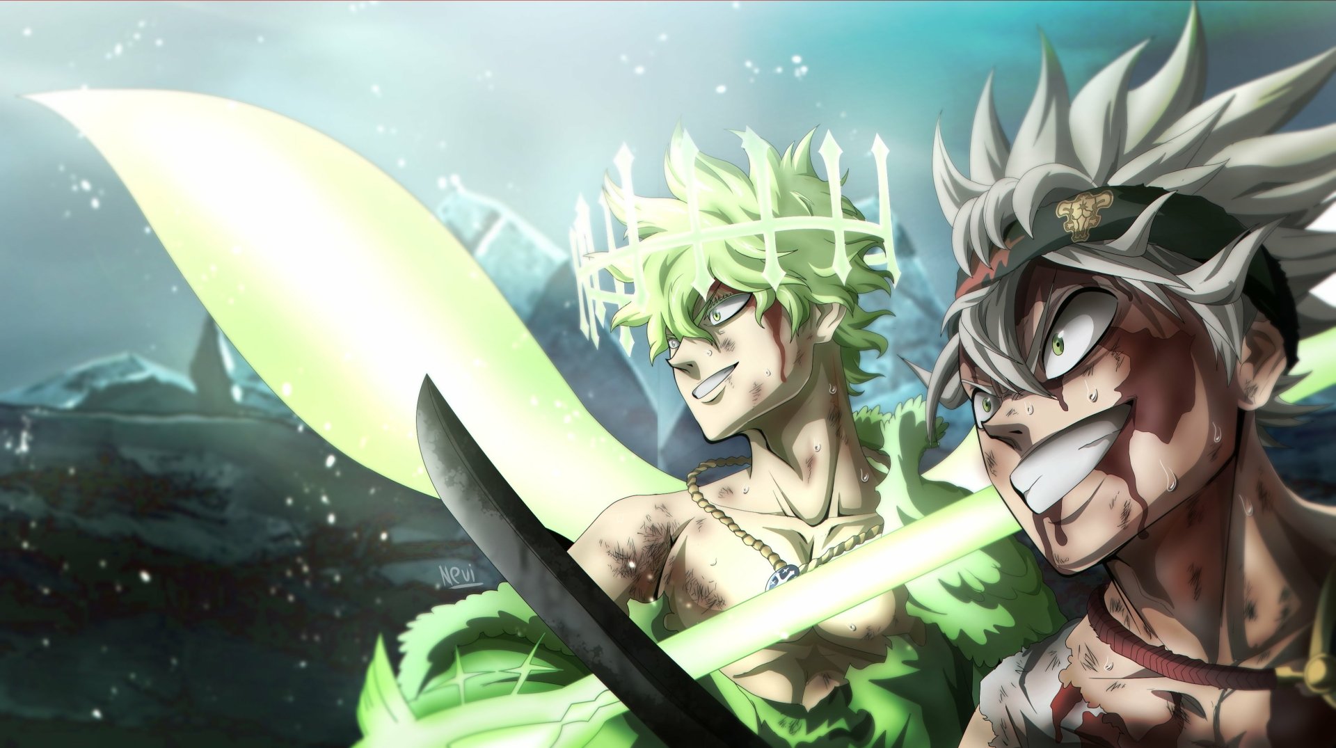 Download Asta (Black Clover) Yuno (Black Clover) Anime Black Clover HD Wallpaper by Nevi