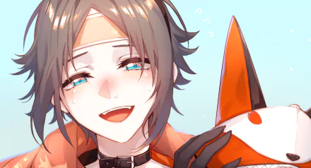 Luxiem Mysta Rias Anime Virtual Youtuber HD Desktop Wallpaper | Background Image